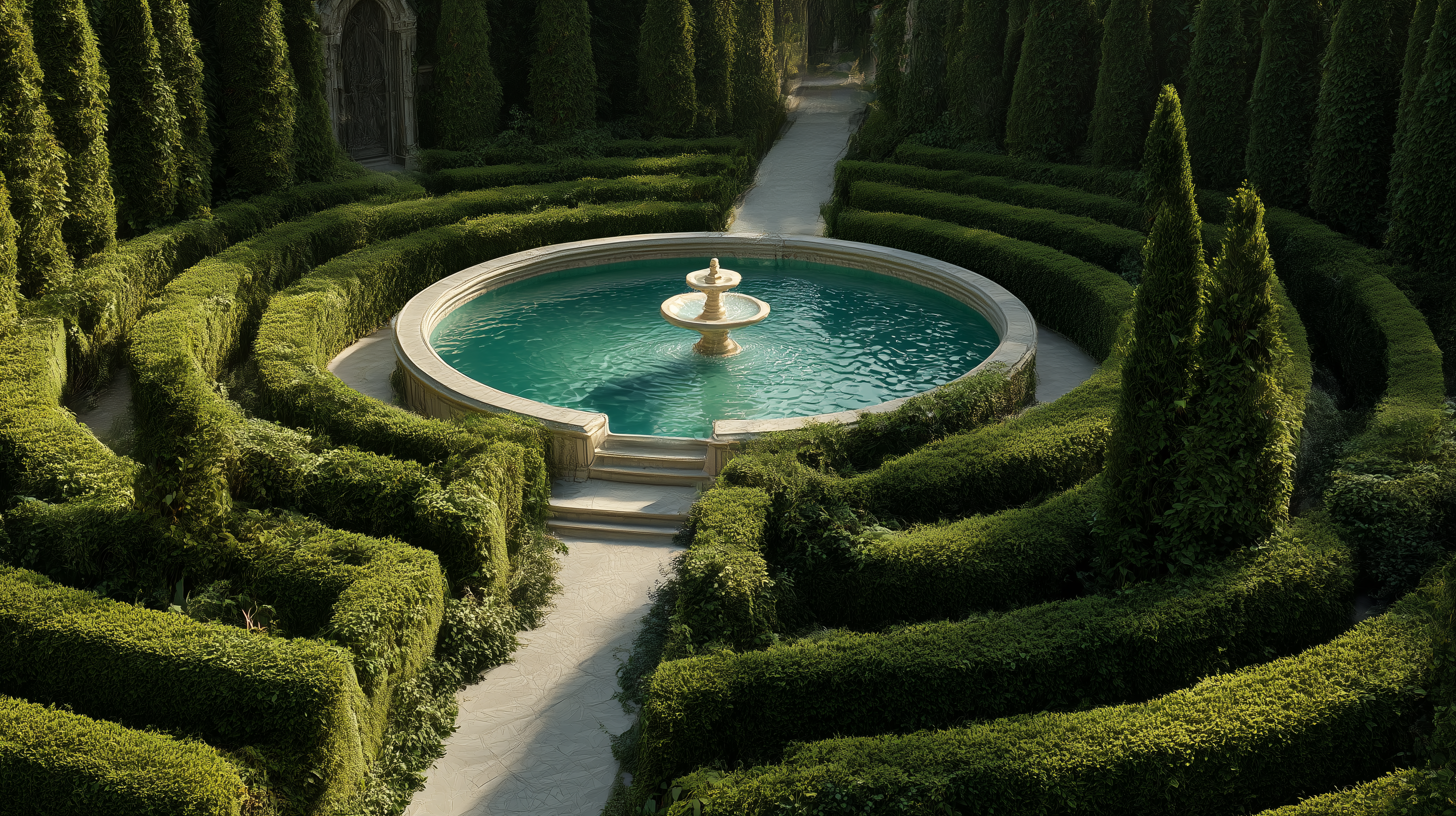 Italian Garden Landscape